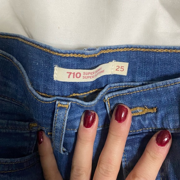 🤍3/35 LEVIS skinny jean - Picture 3 of 4